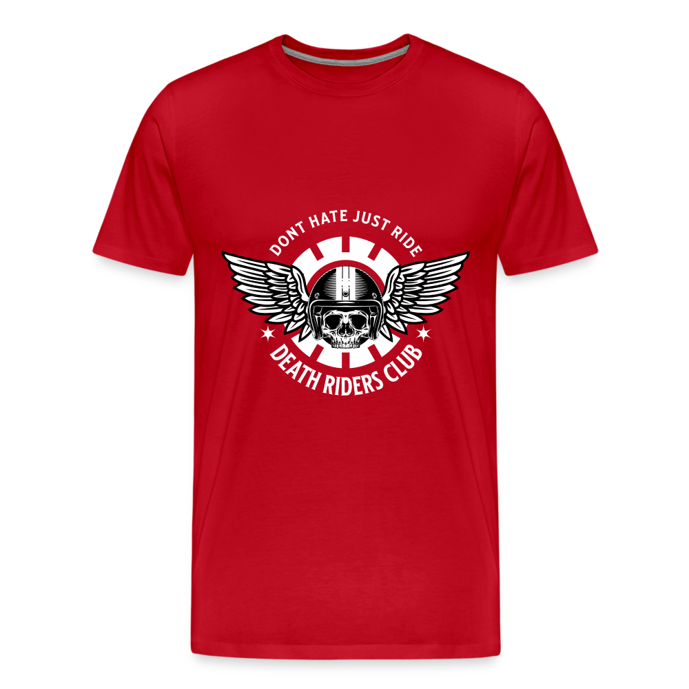 Death Riders Club Premium T-Shirt Herren - Rot