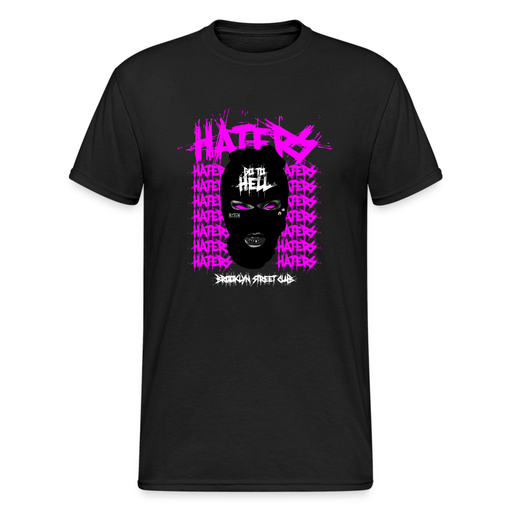 Urban Streetwear Haters T-Shirt Herren - Schwarz