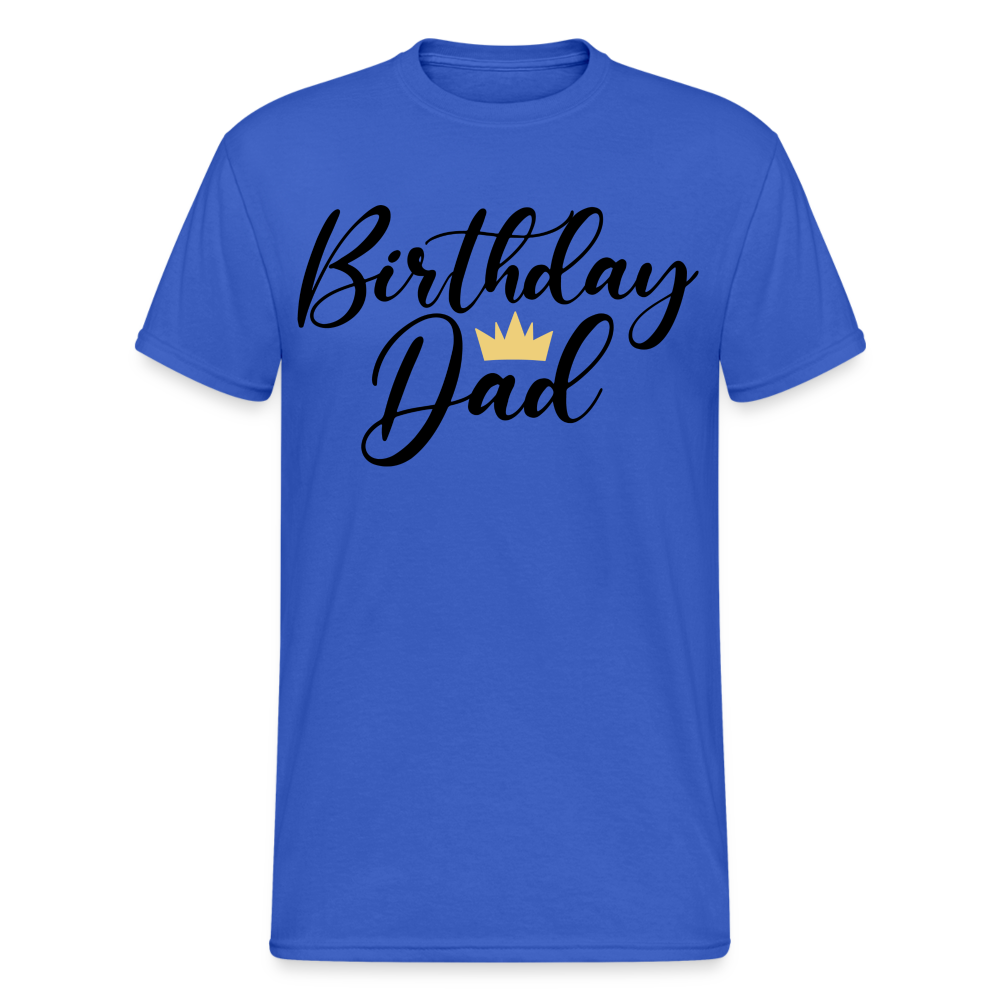 Birthday Dad Männer Gildan Heavy T-Shirt - Königsblau