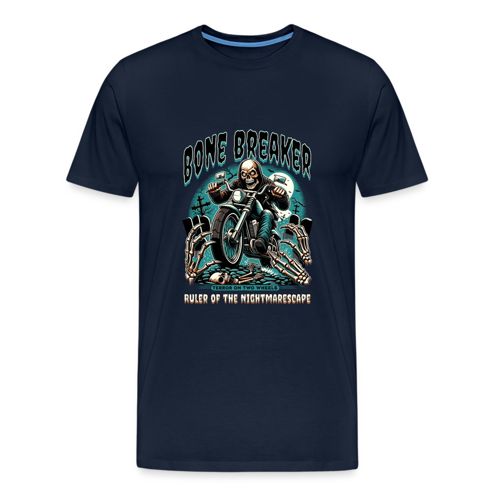 Bone Breaker Premium T-Shirt Herren - Navy
