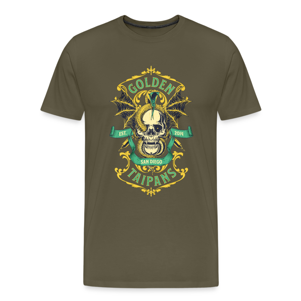 Golden Taipans Premium T-Shirt Herren - Khaki