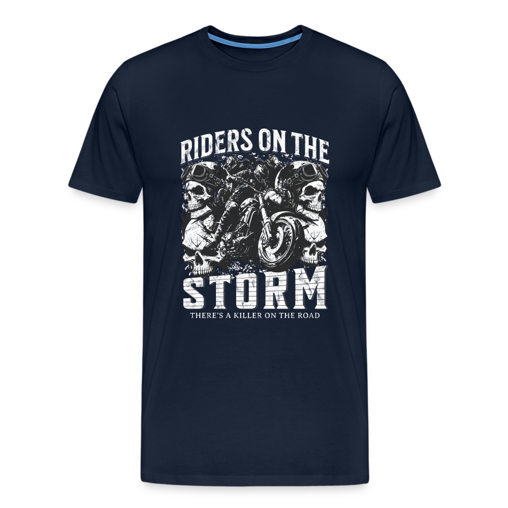 Riders On The Storm Premium T-Shirt Herren - Navy