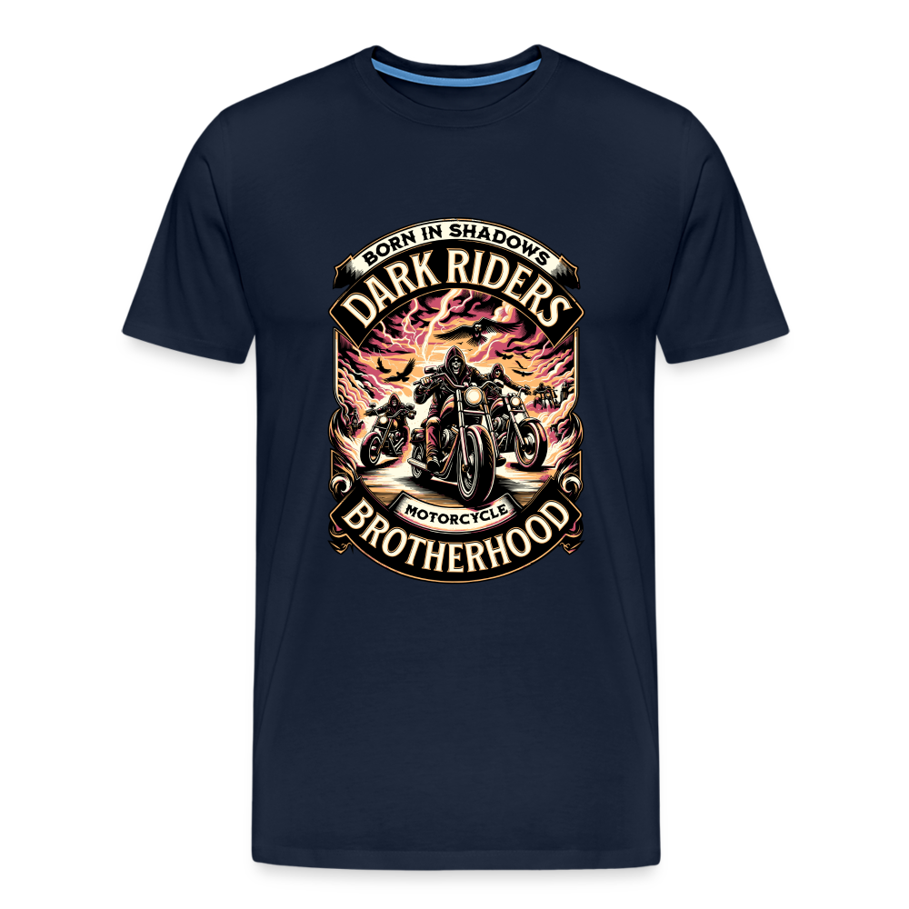 Dark Riders Brotherhood Premium T-Shirt Herren - Navy