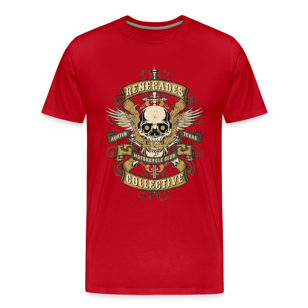 Renegades Collective Premium T-Shirt Herren - Rot