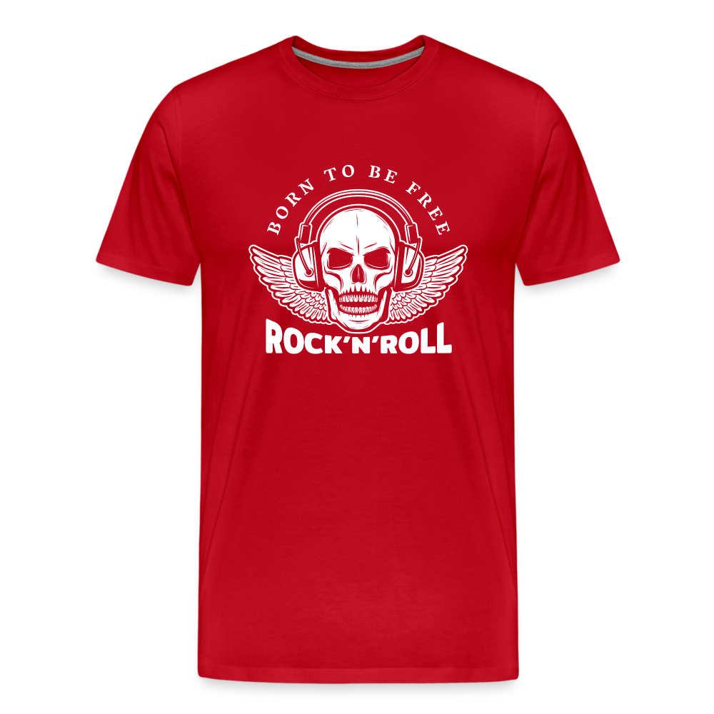 Rock & Roll 65 Premium T-Shirt Herren - Rot