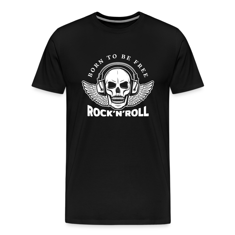 Rock & Roll 65 Premium T-Shirt Herren - Schwarz