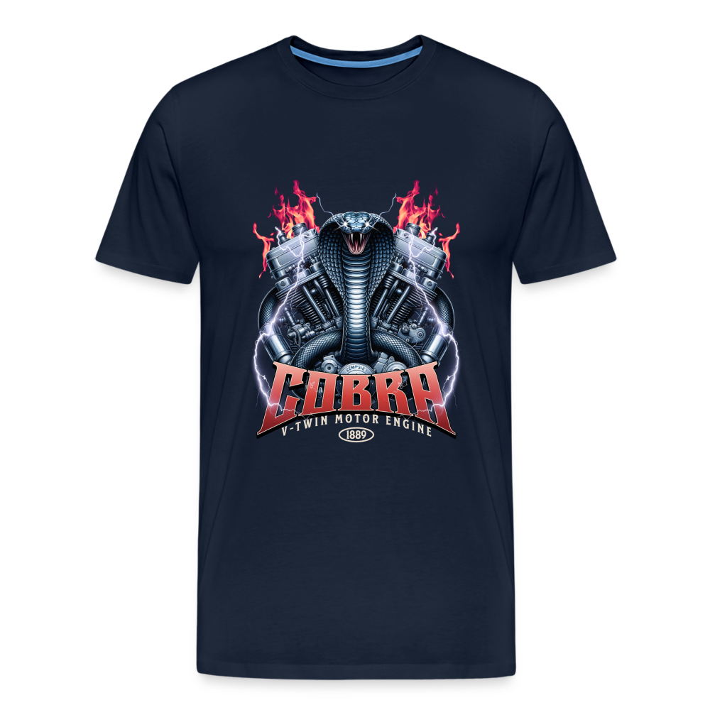 Cobra Premium T-Shirt Herren - Navy
