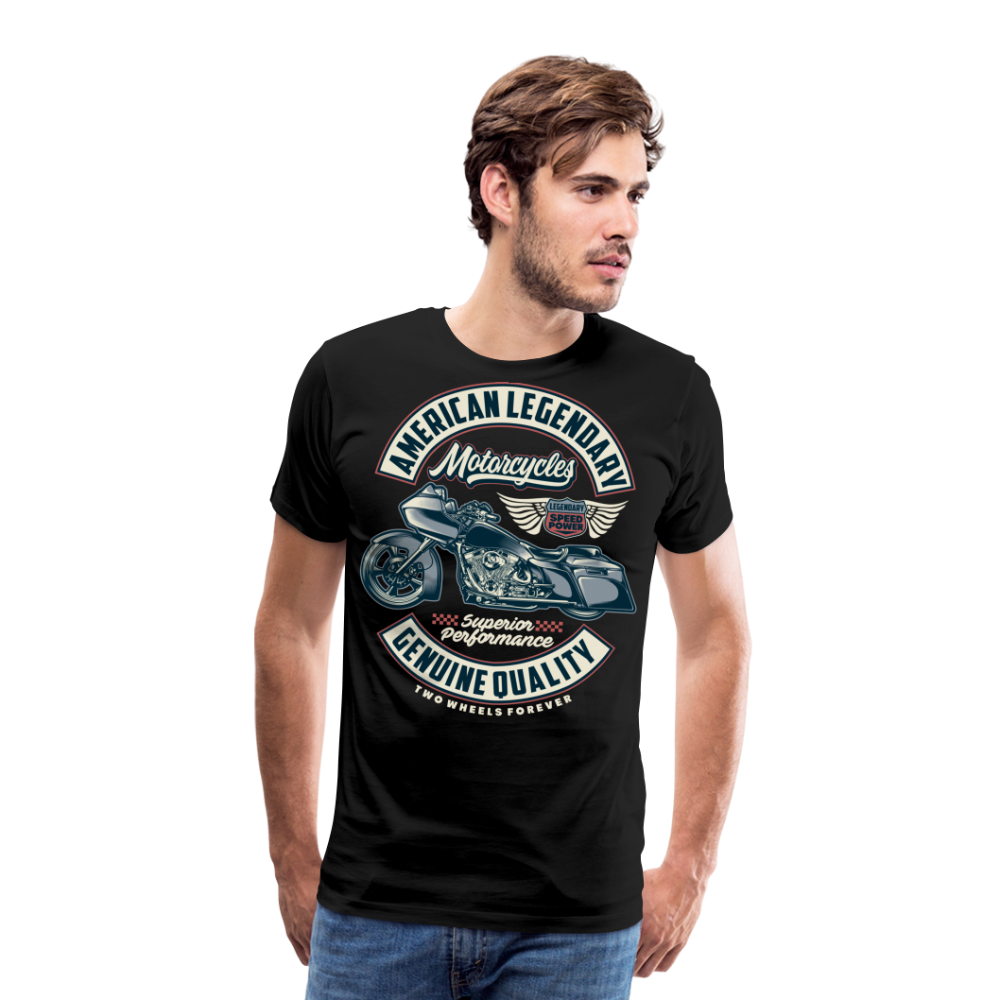 American Legendary Vintage Retro Premium T-Shirt Herren - Schwarz