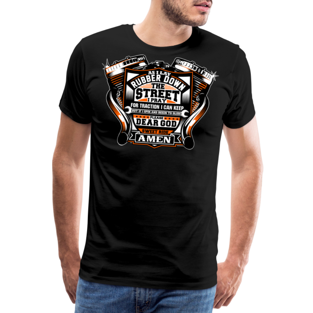 SWEET RIDE Vintage Retro Premium T-Shirt Herren - Schwarz