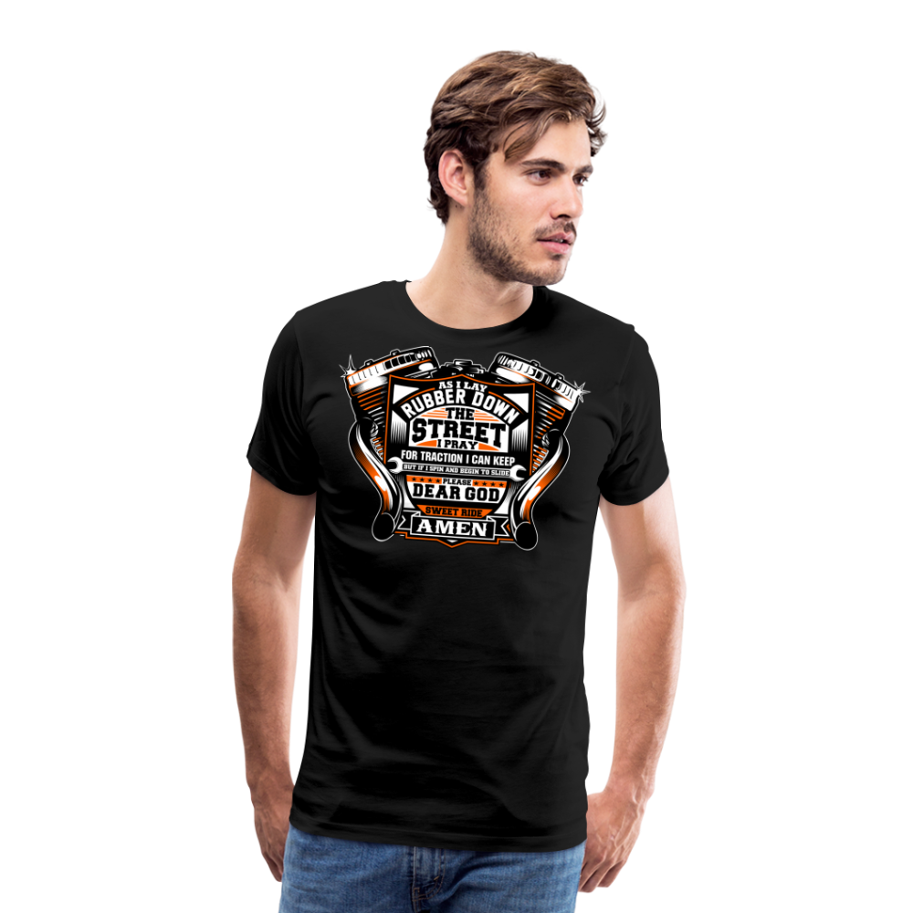 SWEET RIDE Vintage Retro Premium T-Shirt Herren - Schwarz