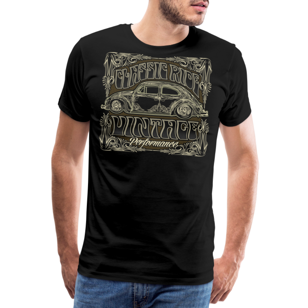 Vintage performance Vintage Retro Premium T-Shirt Herren - Schwarz