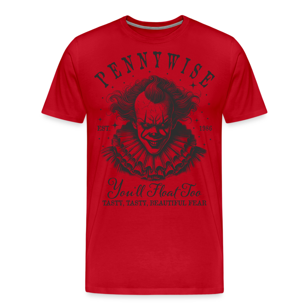 Horror Clown Halloween Horror Premium T-Shirt Herren - Rot