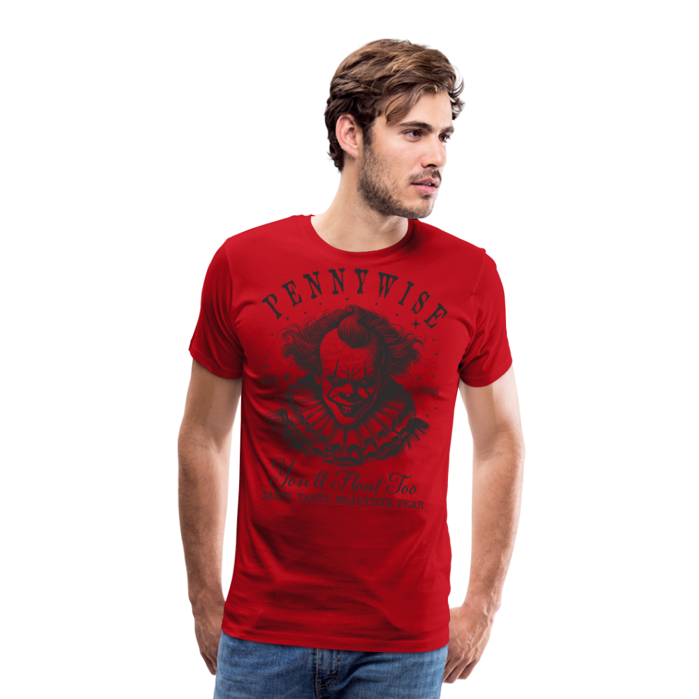 Horror Clown Halloween Horror Premium T-Shirt Herren - Rot
