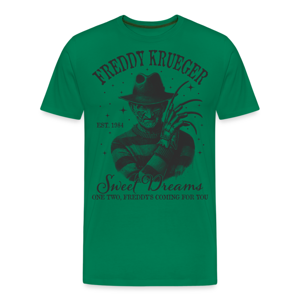 Freddy Halloween Horror Premium T-Shirt Herren - Kelly Green