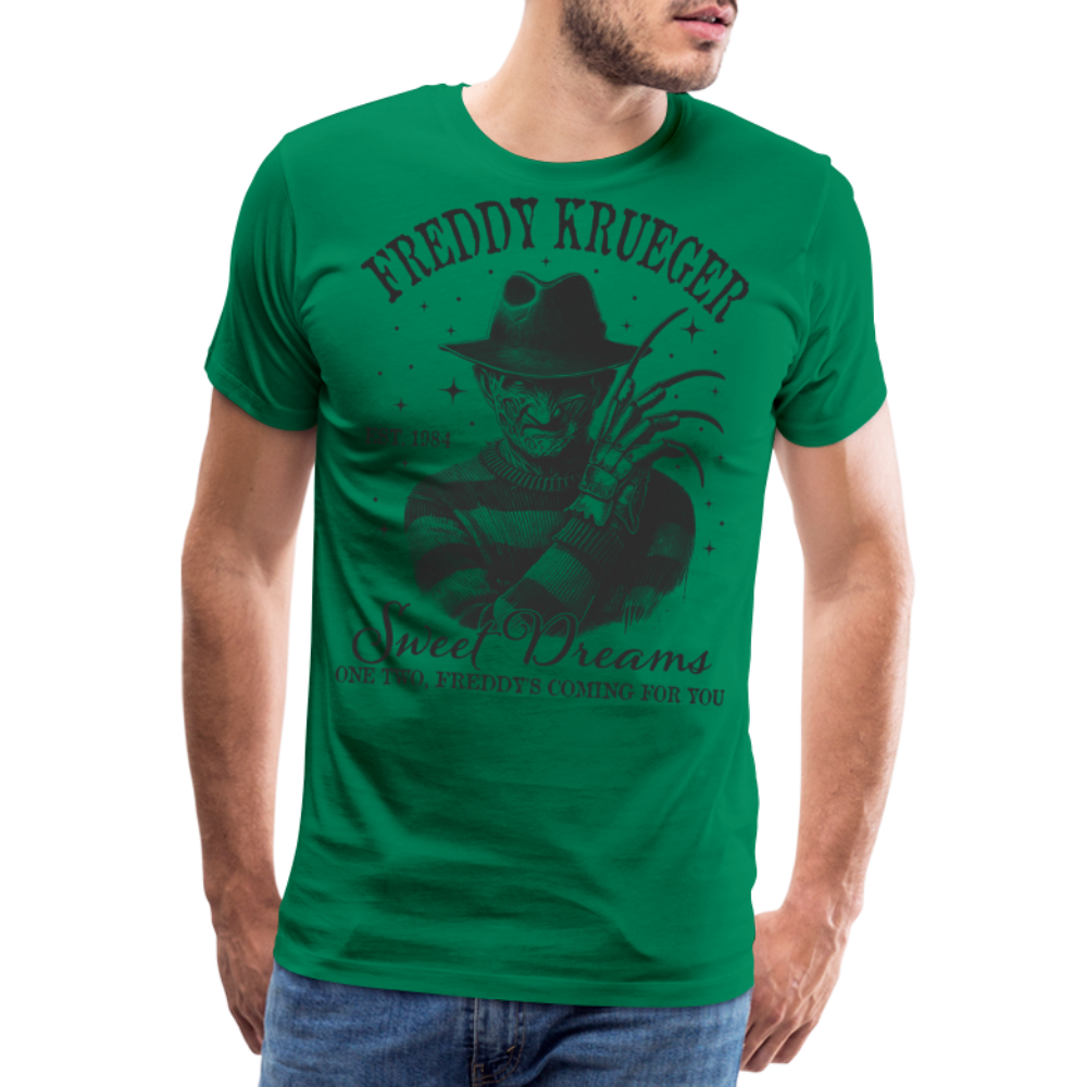 Freddy Halloween Horror Premium T-Shirt Herren - Kelly Green