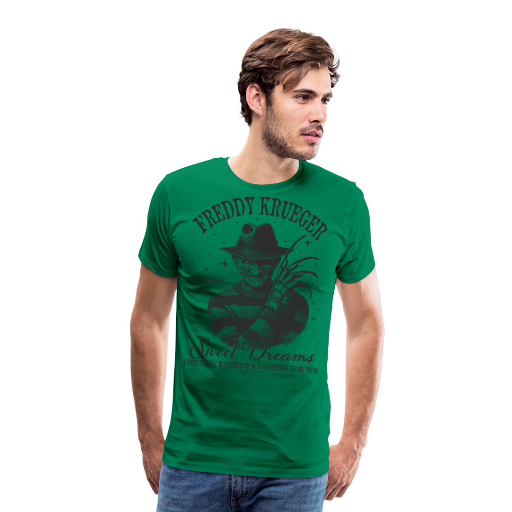 Freddy Halloween Horror Premium T-Shirt Herren - Kelly Green