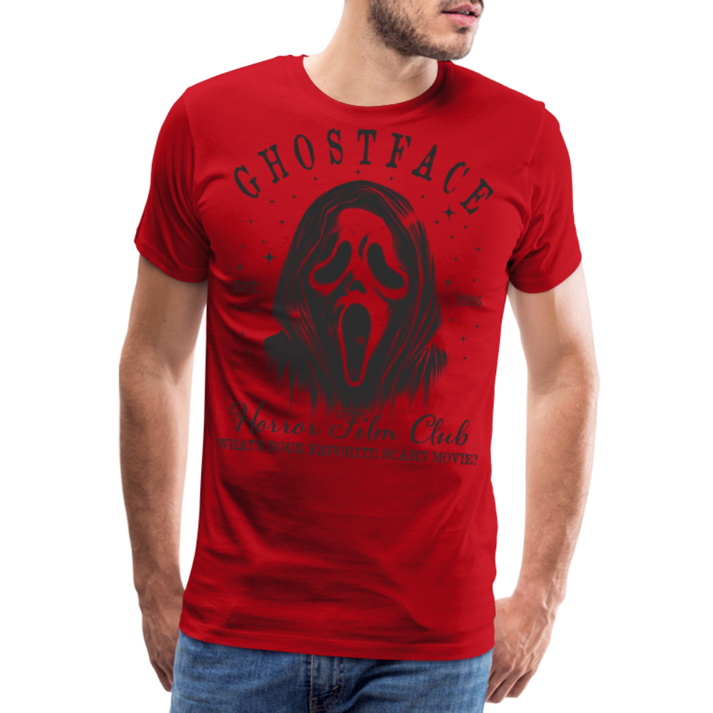Ghostface Halloween Horror Premium T-Shirt Herren - Rot