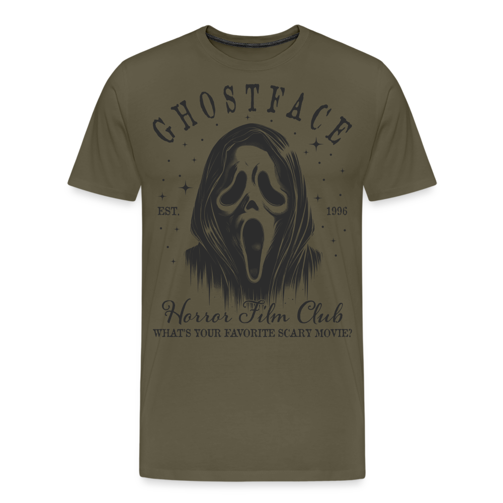 Ghostface Halloween Horror Premium T-Shirt Herren - Khaki