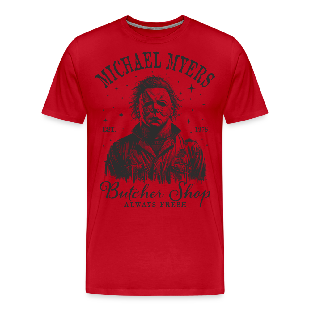 Myers Halloween Horror Premium T-Shirt Herren - Rot