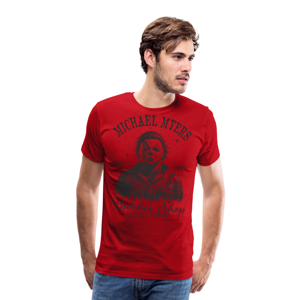 Myers Halloween Horror Premium T-Shirt Herren - Rot