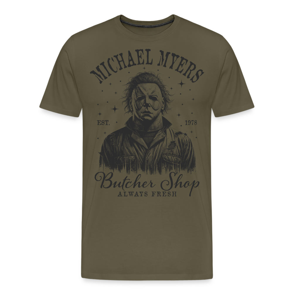 Myers Halloween Horror Premium T-Shirt Herren - Khaki