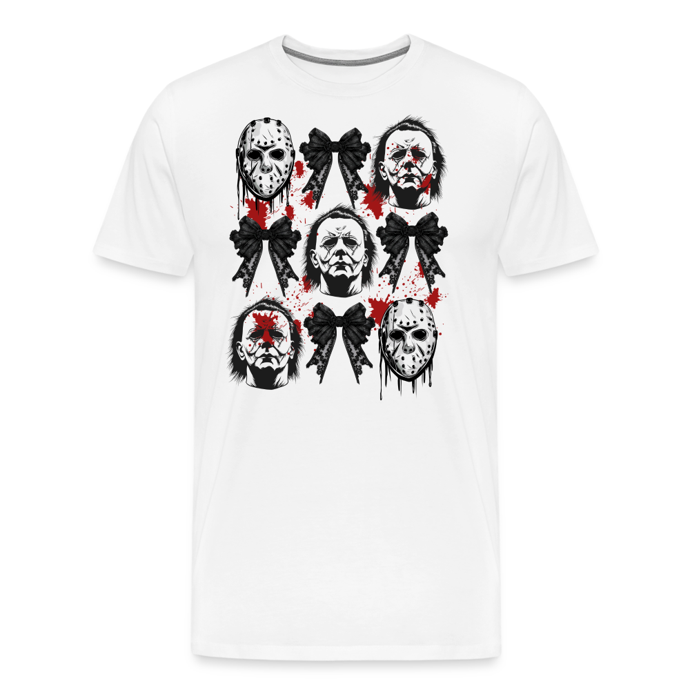 Horror Blaid Halloween Horror Premium T-Shirt Herren - Weiß