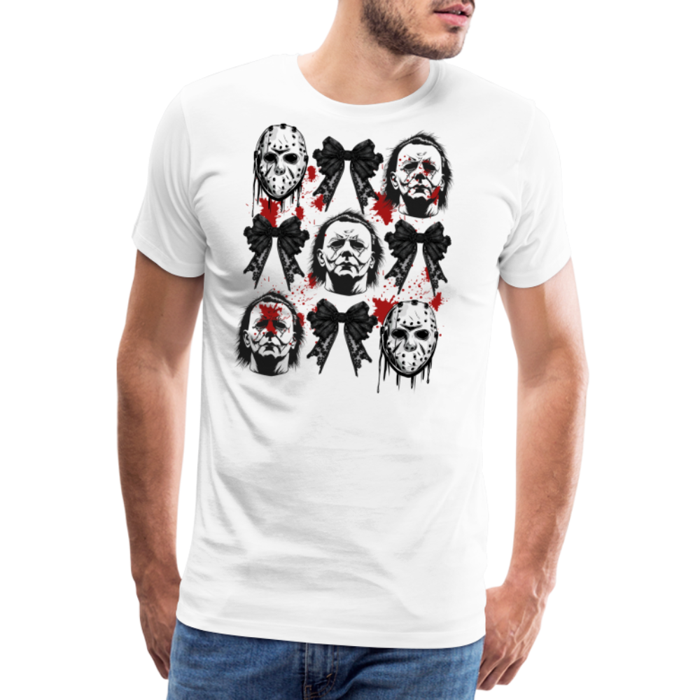 Horror Blaid Halloween Horror Premium T-Shirt Herren - Weiß
