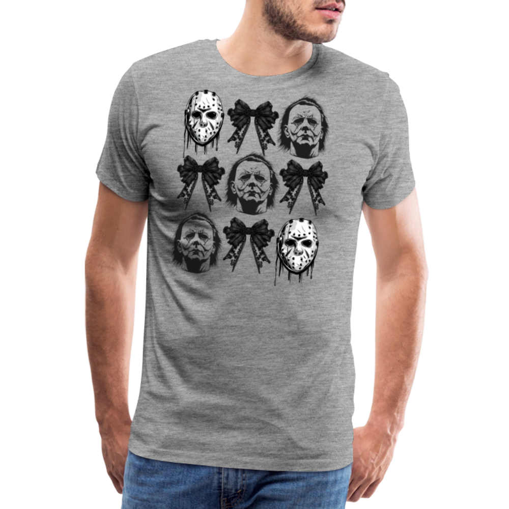 Horror Blaids Halloween Horror Premium T-Shirt Herren - Grau meliert