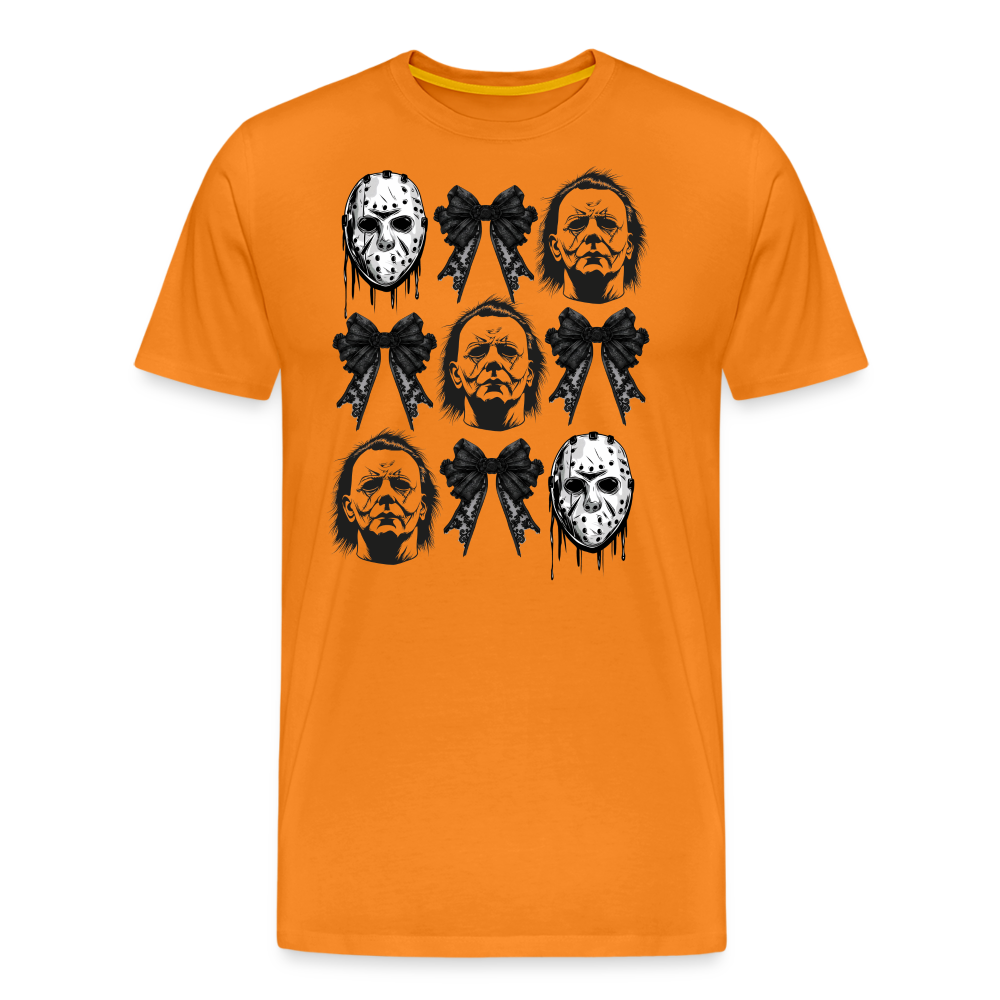 Horror Blaids Halloween Horror Premium T-Shirt Herren - Orange