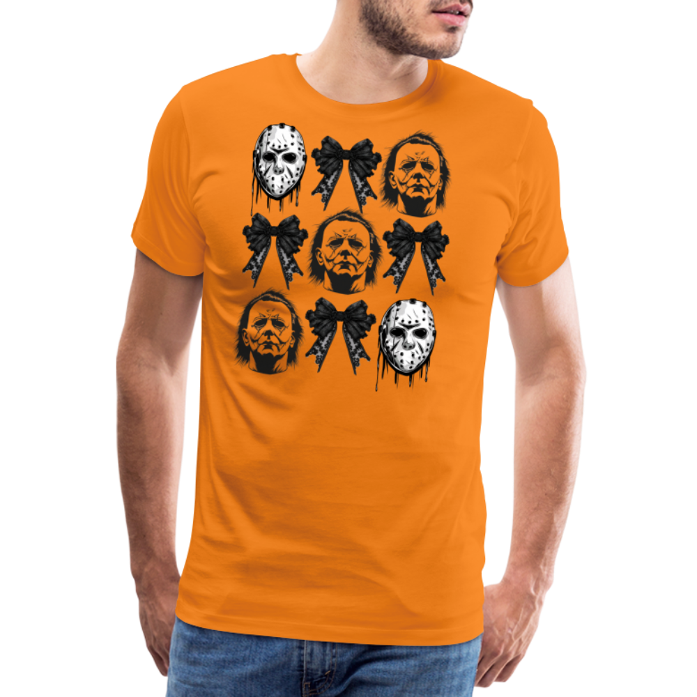 Horror Blaids Halloween Horror Premium T-Shirt Herren - Orange