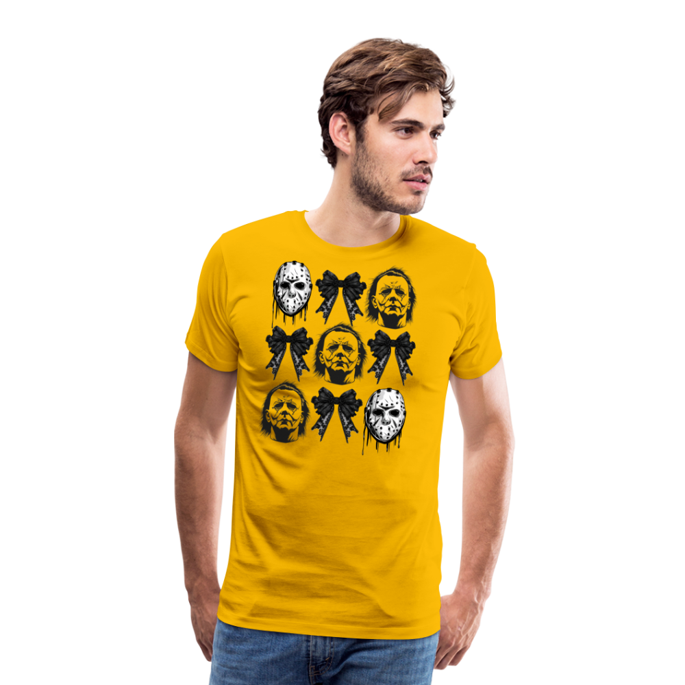Horror Blaids Halloween Horror Premium T-Shirt Herren - Sonnengelb