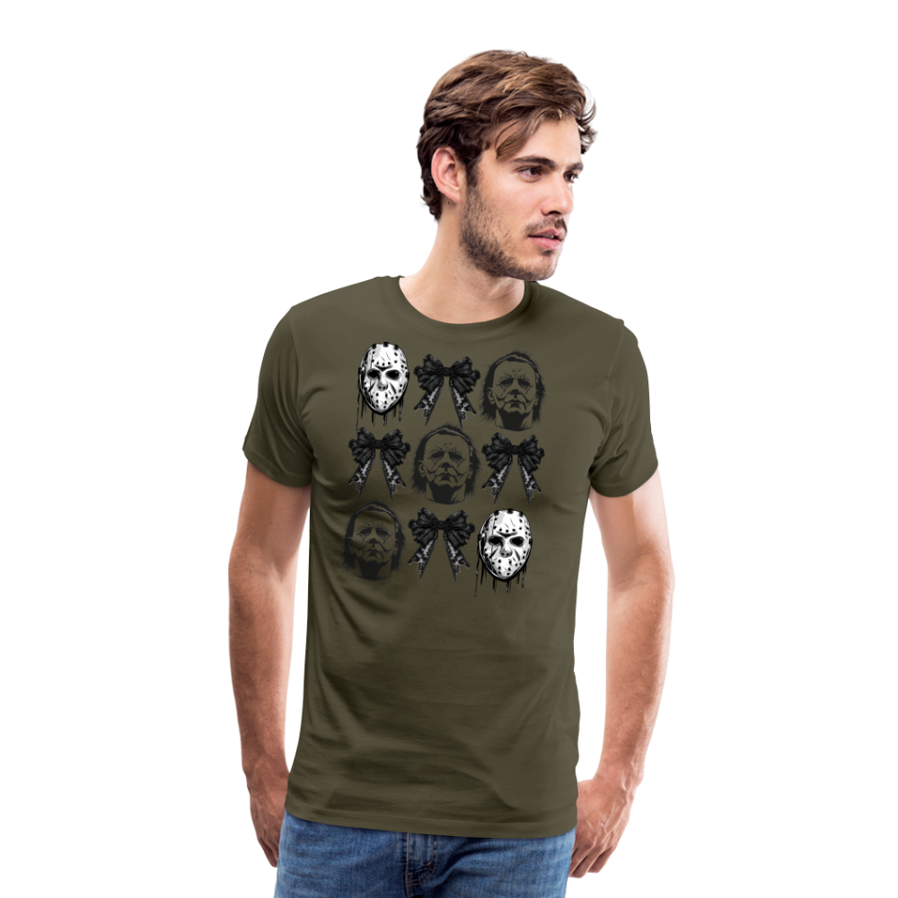 Horror Blaids Halloween Horror Premium T-Shirt Herren - Khaki