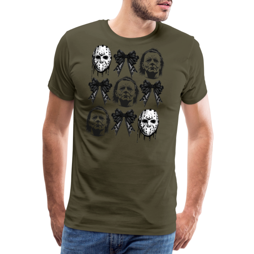 Horror Blaids Halloween Horror Premium T-Shirt Herren - Khaki