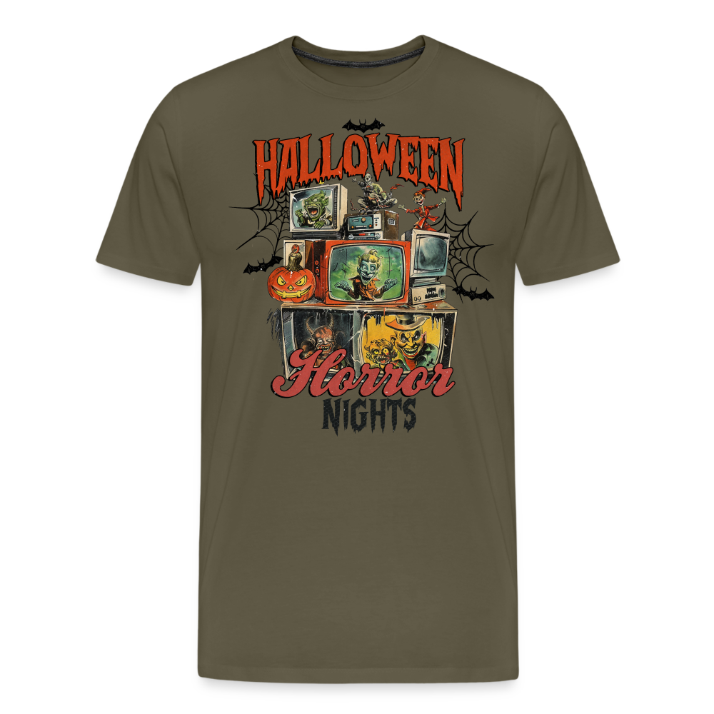 Halloween Horror Nights Premium T-Shirt Herren - Khaki