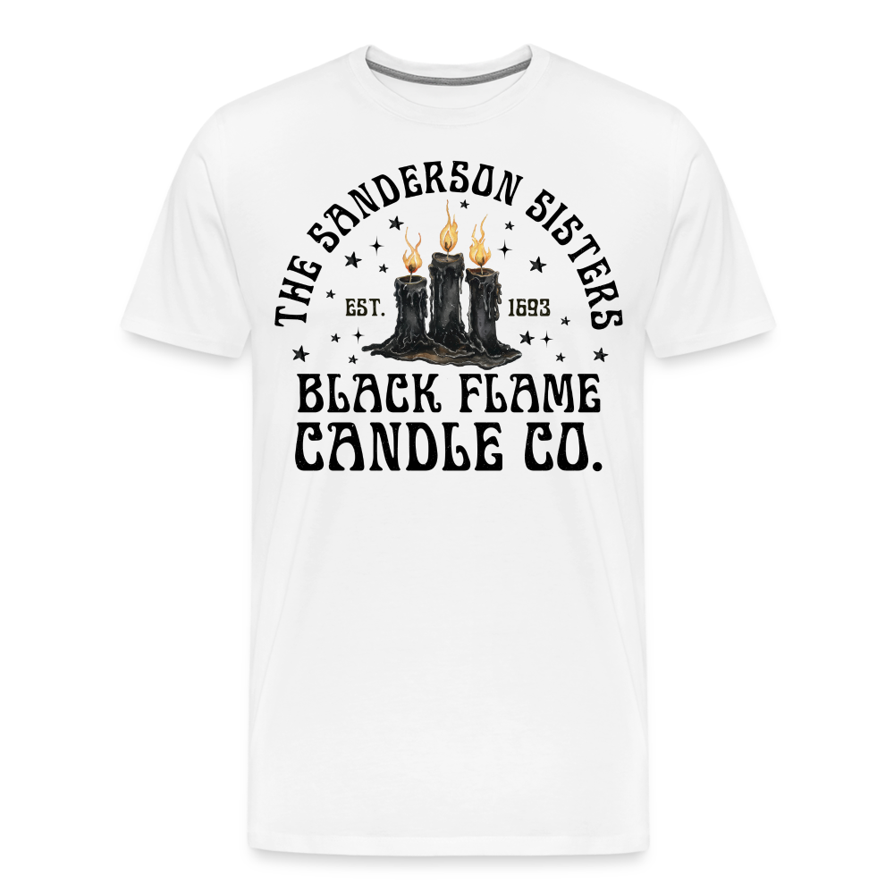 BLACKCANDLE Halloween Horror Premium T-Shirt Herren - Weiß