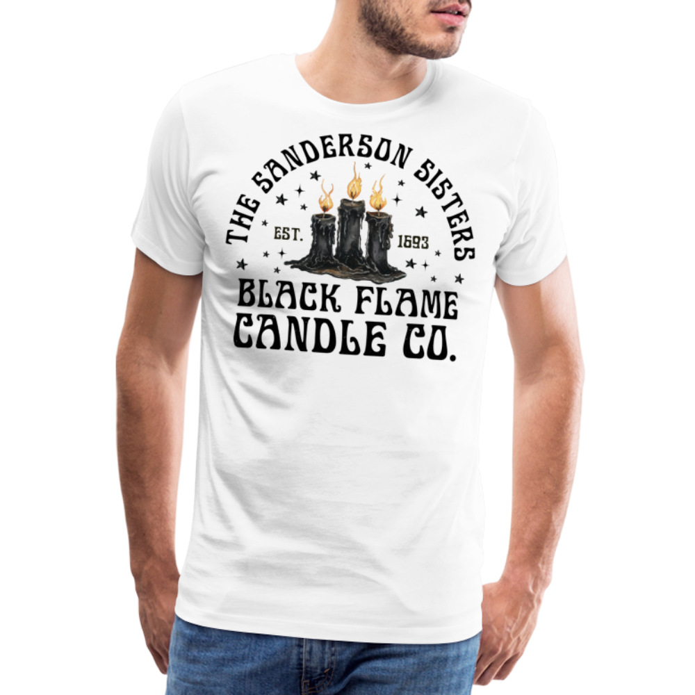 BLACKCANDLE Halloween Horror Premium T-Shirt Herren - Weiß