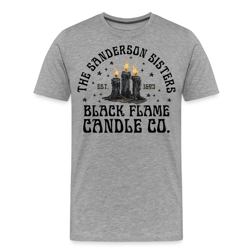 BLACKCANDLE Halloween Horror Premium T-Shirt Herren - Grau meliert