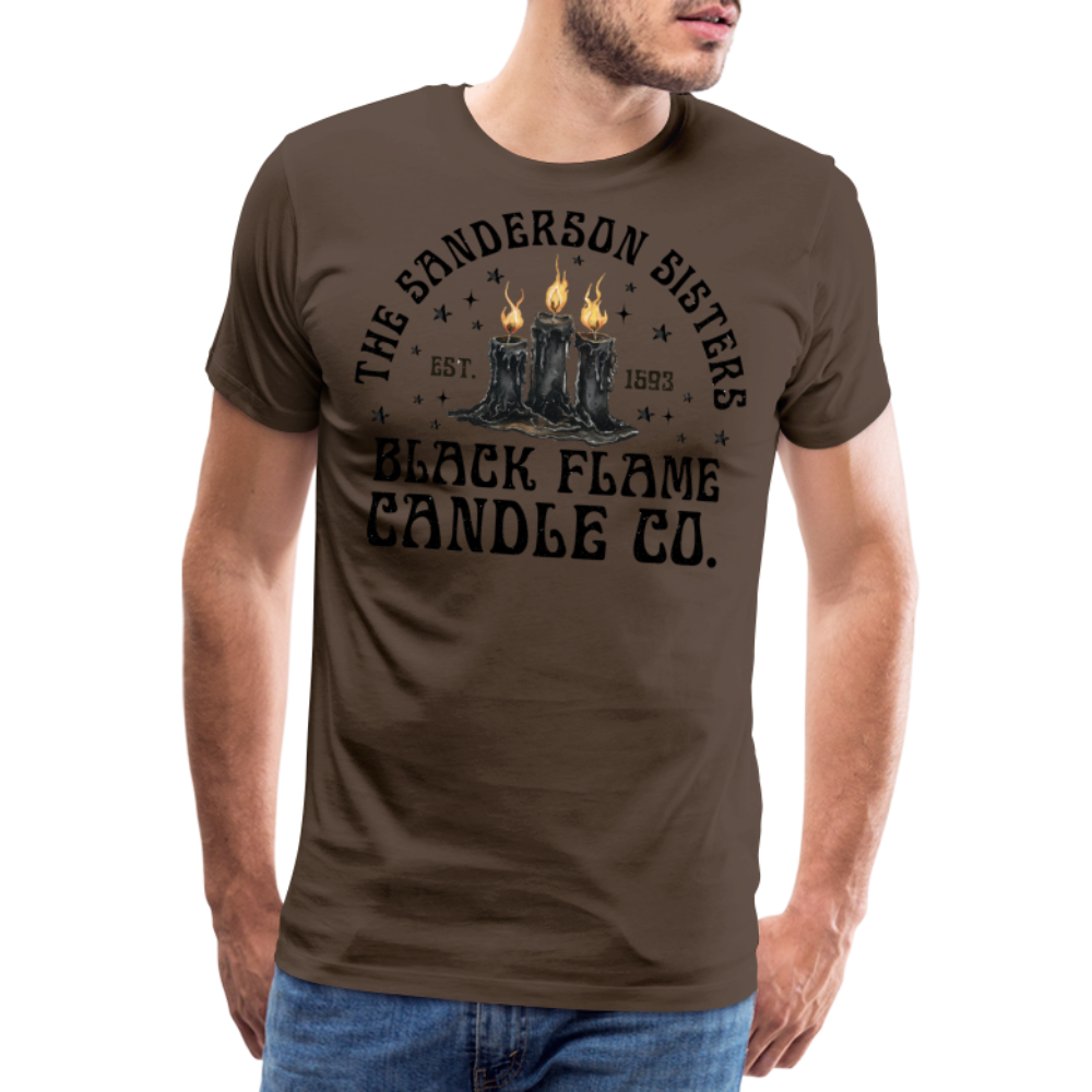 BLACKCANDLE Halloween Horror Premium T-Shirt Herren - Edelbraun