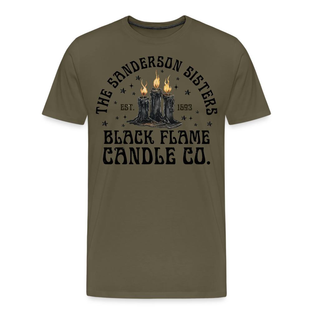 BLACKCANDLE Halloween Horror Premium T-Shirt Herren - Khaki