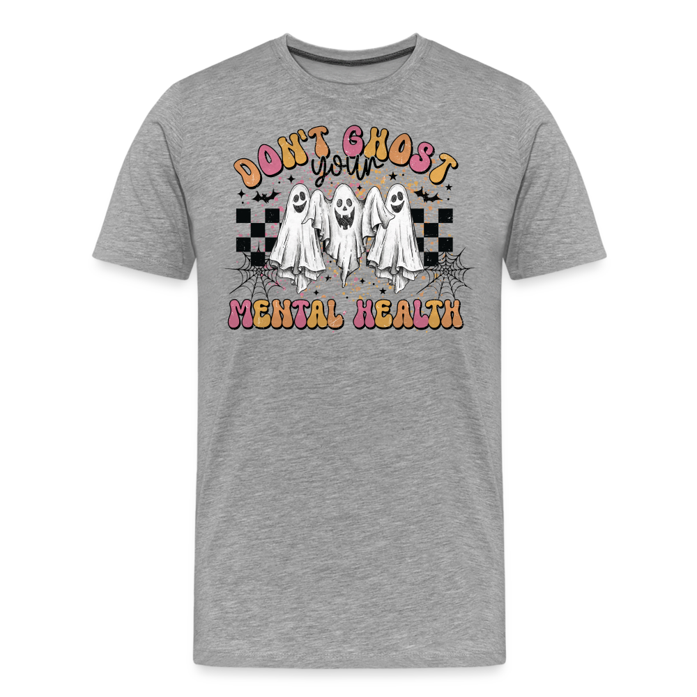 GHOSTDESIGN Halloween Horror Premium T-Shirt Herren - Grau meliert