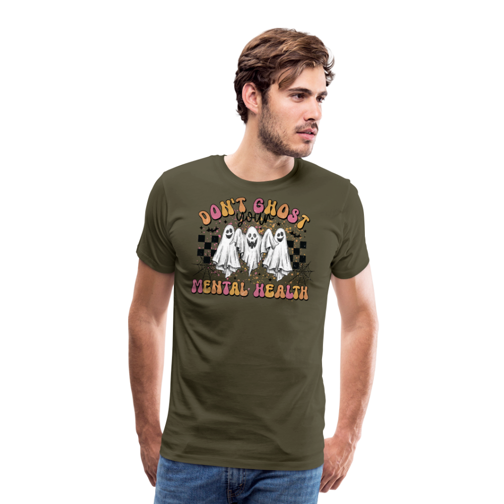 GHOSTDESIGN Halloween Horror Premium T-Shirt Herren - Khaki