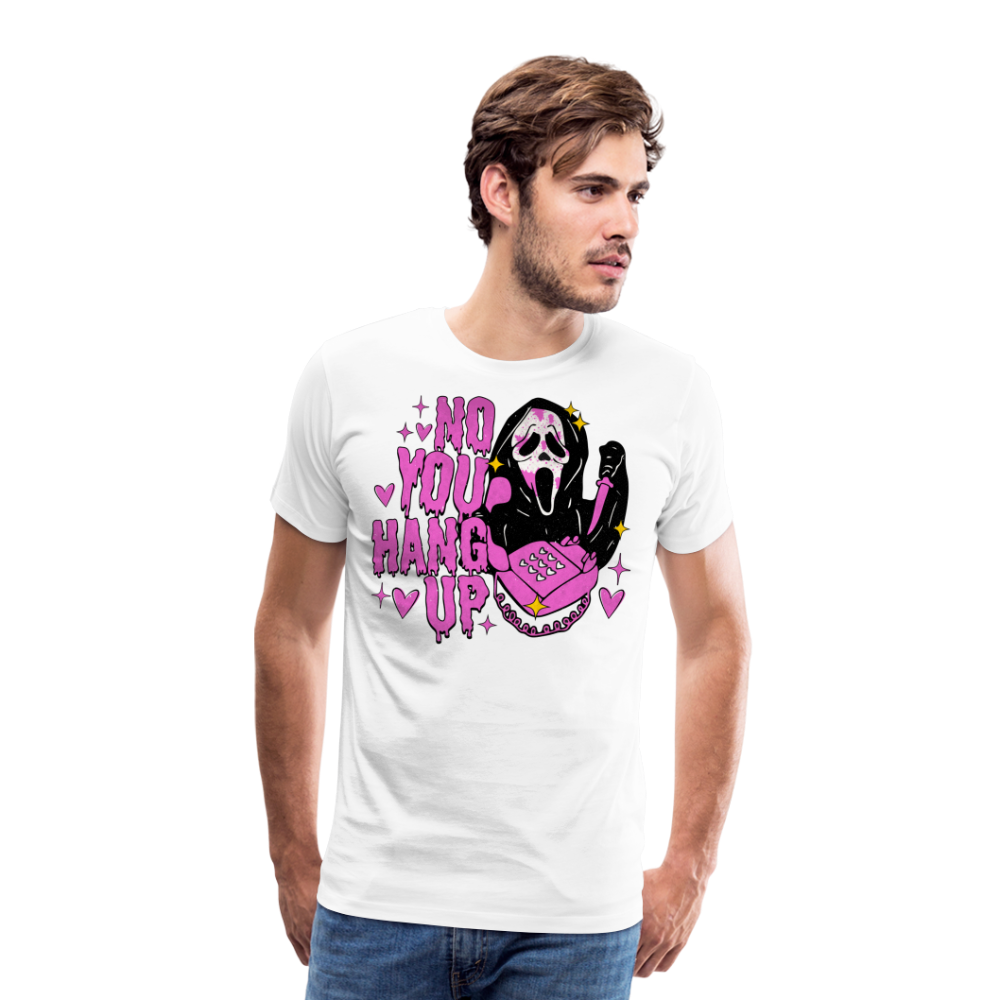 GHOSTFACE Halloween Horror Premium T-Shirt Herren - Weiß