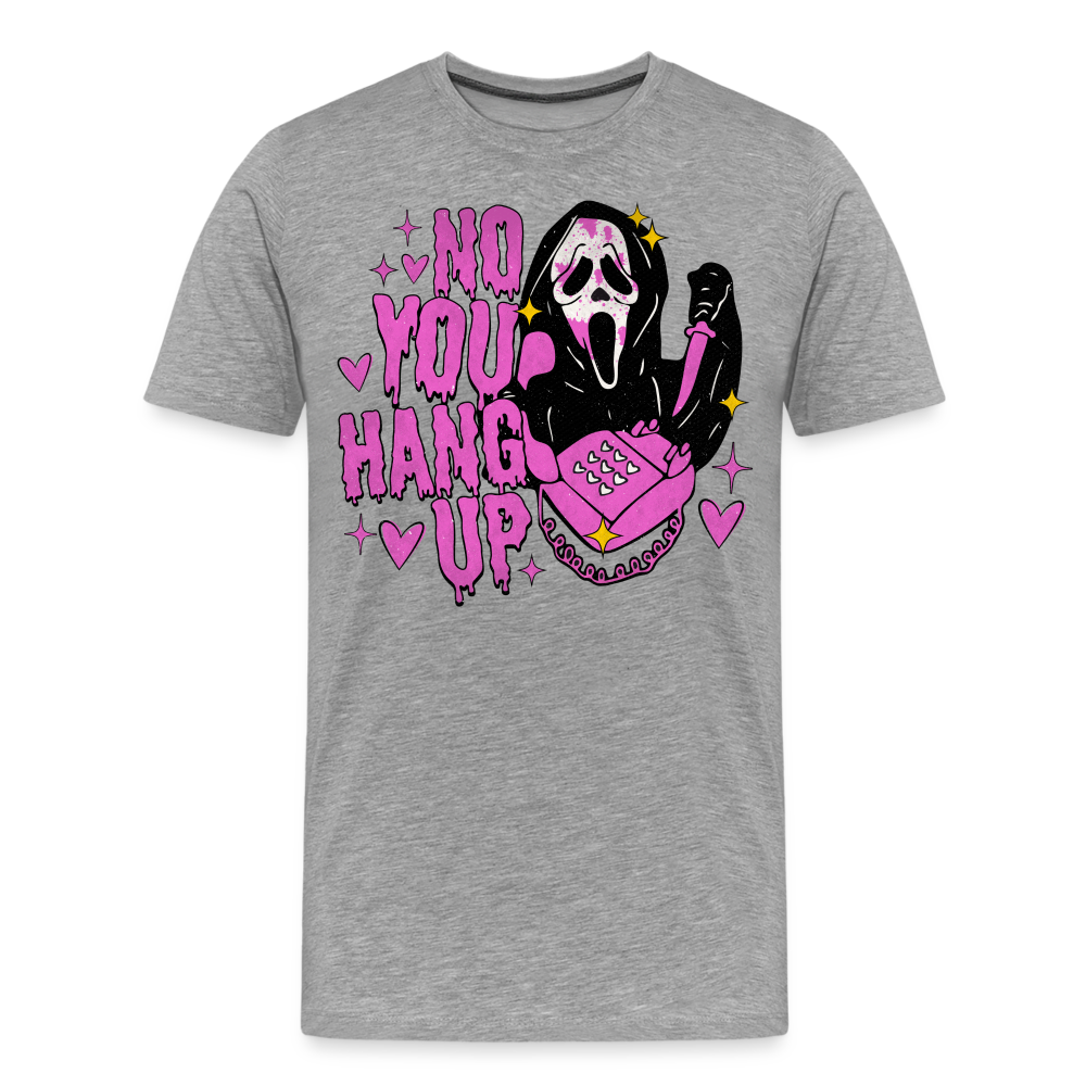 GHOSTFACE Halloween Horror Premium T-Shirt Herren - Grau meliert