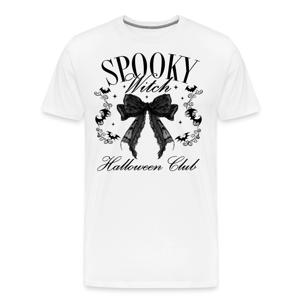 HALLOWEENCLUB Halloween Horror Premium T-Shirt Herren - Weiß