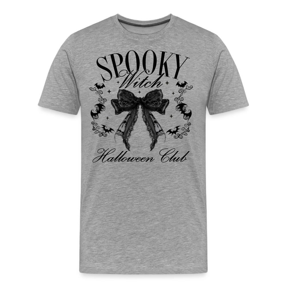 HALLOWEENCLUB Halloween Horror Premium T-Shirt Herren - Grau meliert
