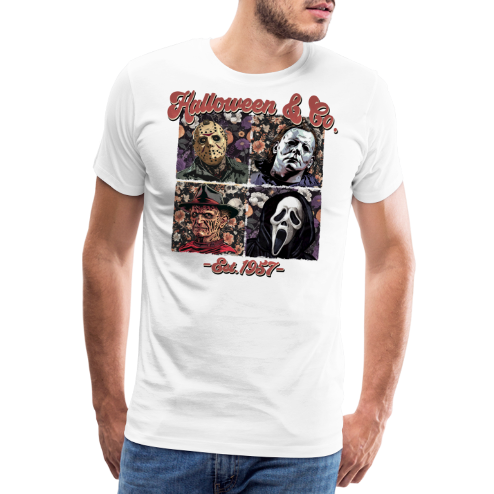 Halloweenco Halloween Horror Premium T-Shirt Herren - Weiß