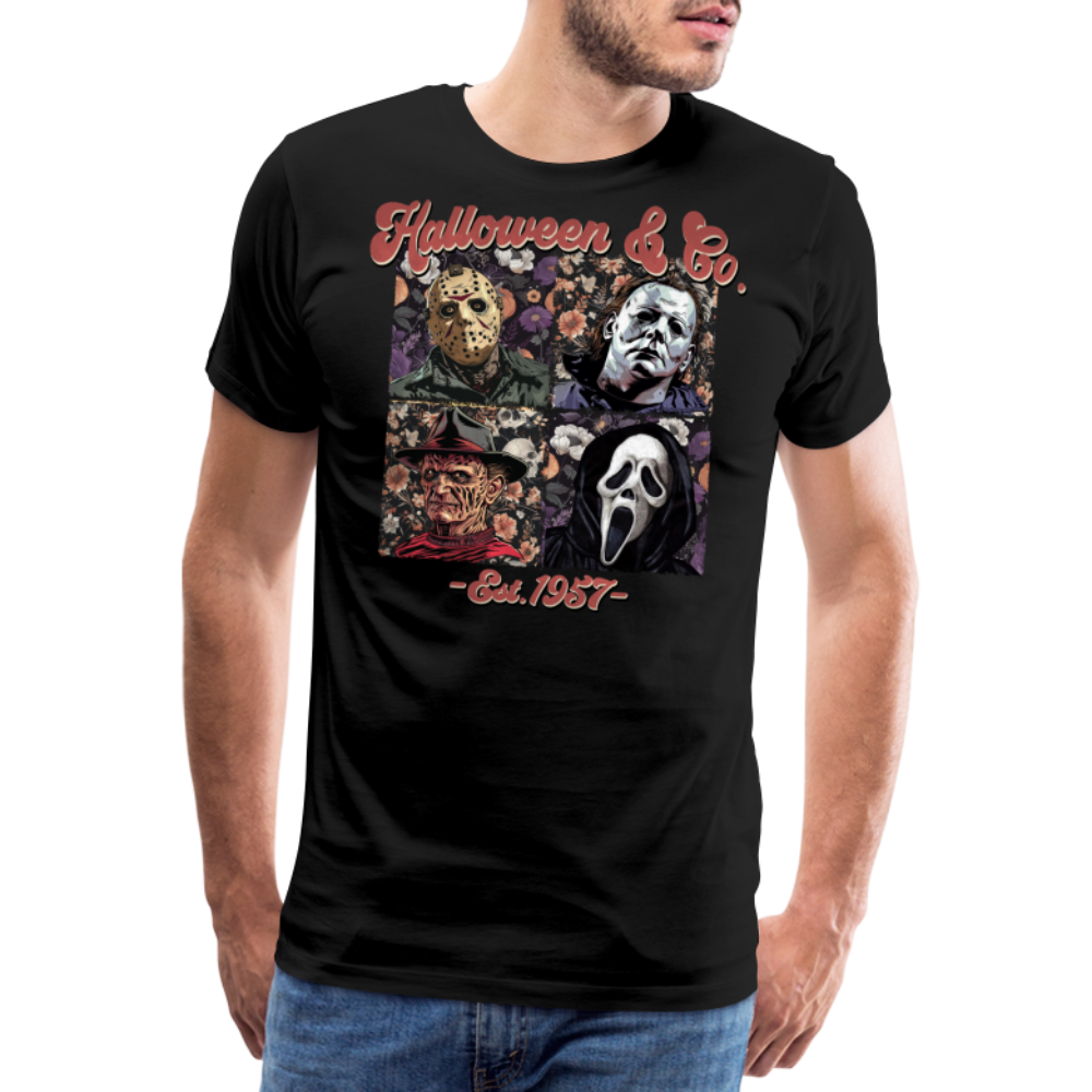 Halloweenco Halloween Horror Premium T-Shirt Herren - Schwarz