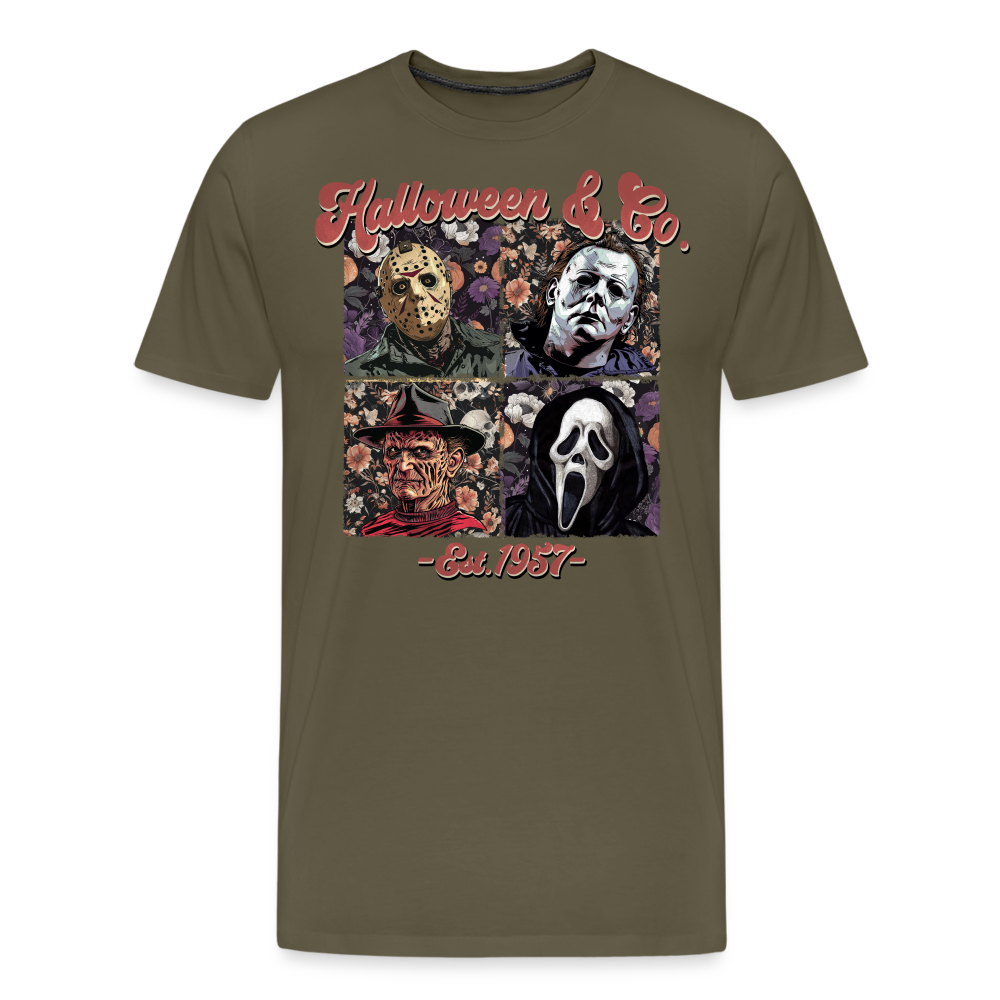 Halloweenco Halloween Horror Premium T-Shirt Herren - Khaki