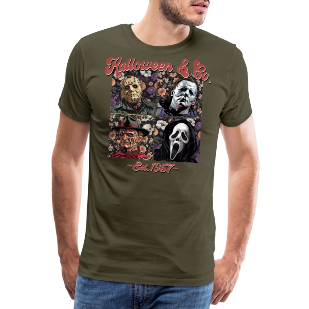 Halloweenco Halloween Horror Premium T-Shirt Herren - Khaki