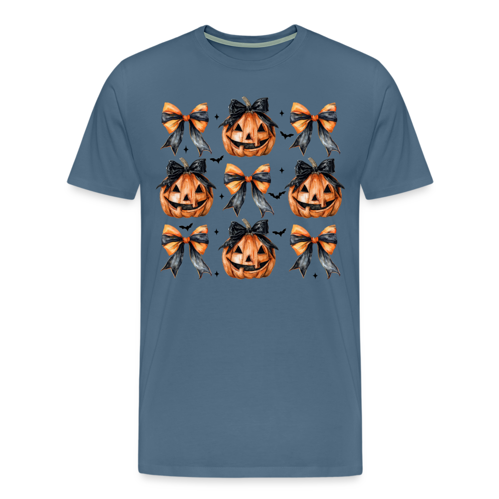 Halloweenmix Halloween Horror Premium T-Shirt Herren - Blaugrau